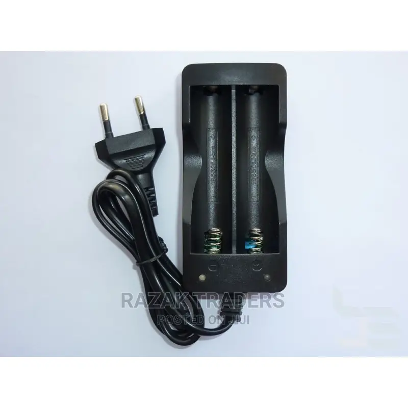 Battery Charger for 2pcs. Rechargeable Batteries 18650