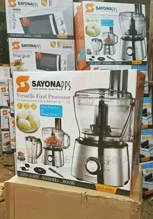 Sayona 4_in_1 Versatile Food Processor || 800w || SFP-4391