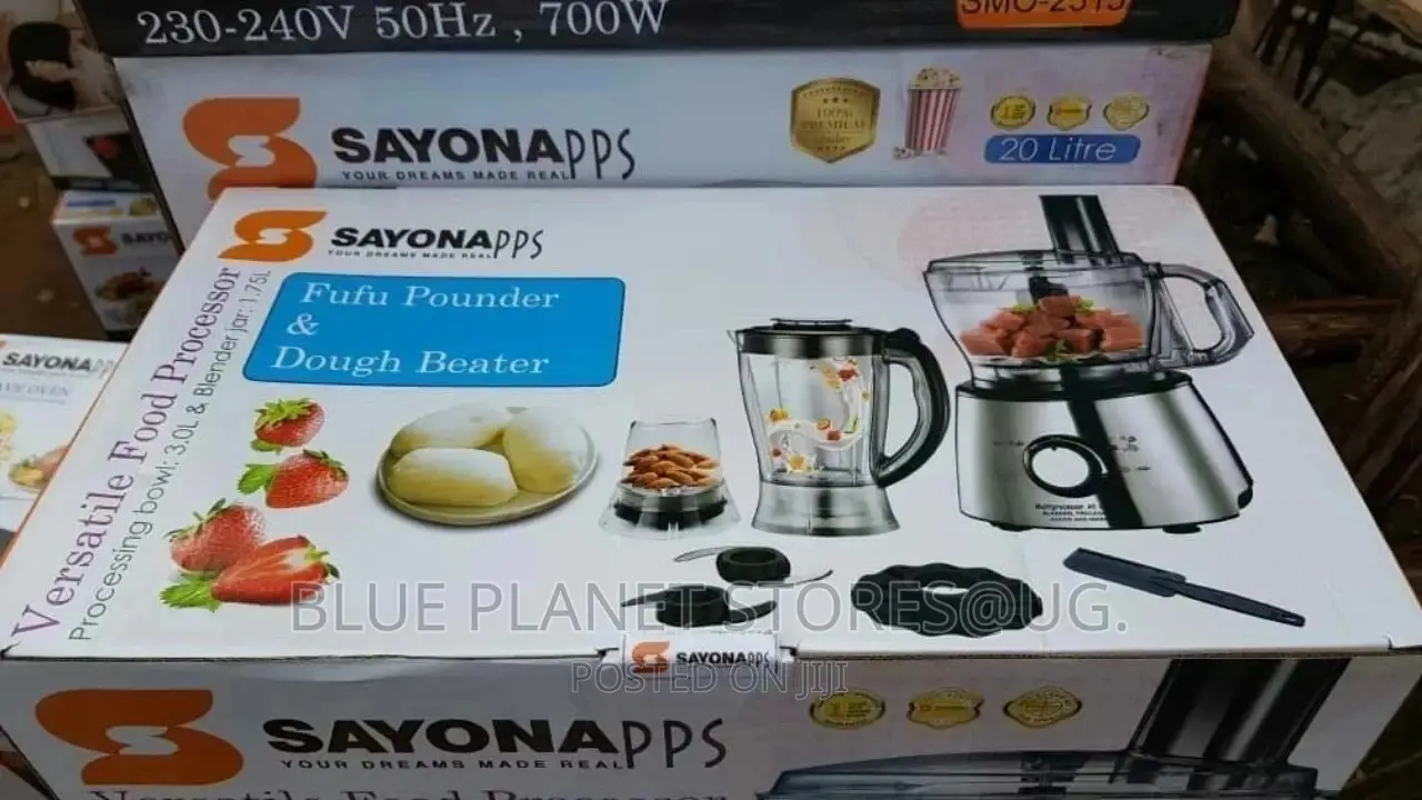 Sayona 4_in_1 Versatile Food Processor || 800w || SFP-4391
