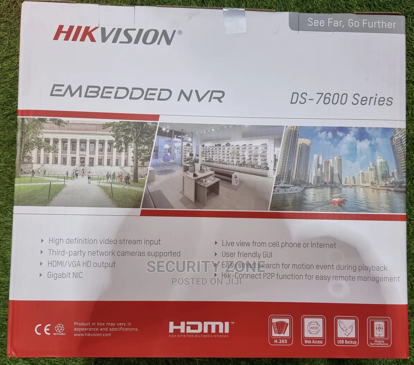 Hikvision Poe NVR 16ch With 2 Sata Ports