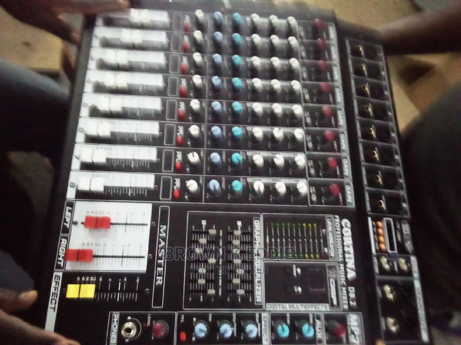 Cortina Amp Mixer 8channel