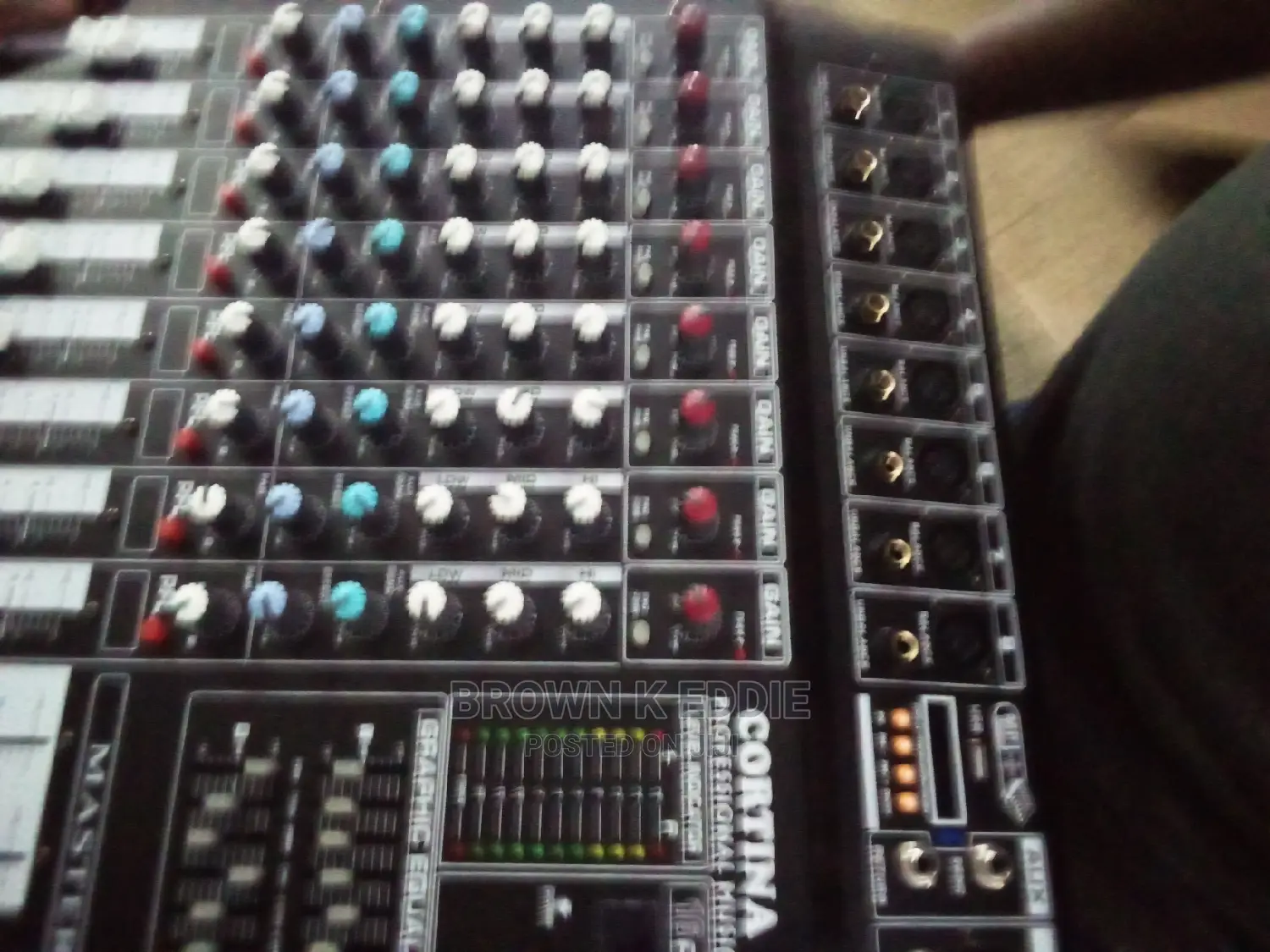 Cortina Amp Mixer 8channel