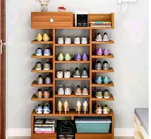Wooden Shoe Rack