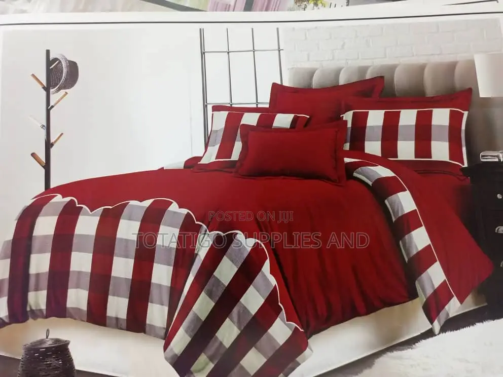 Red Duvets Full Set