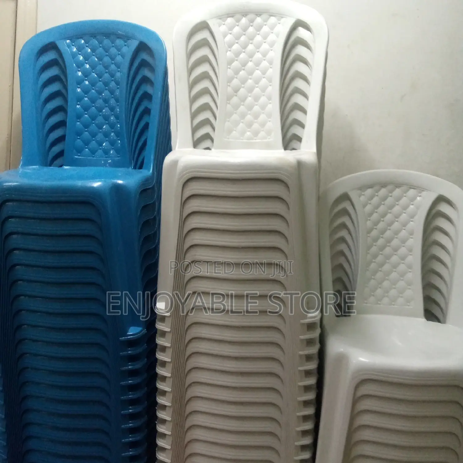 Plastic Strong Armless Chair