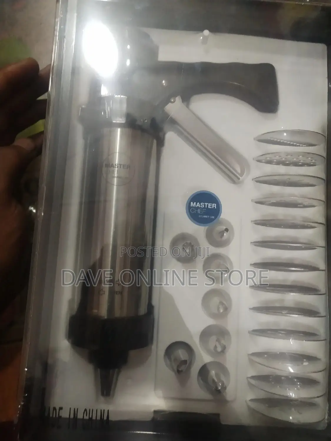 Master Chef Cookie Press and Icing Set