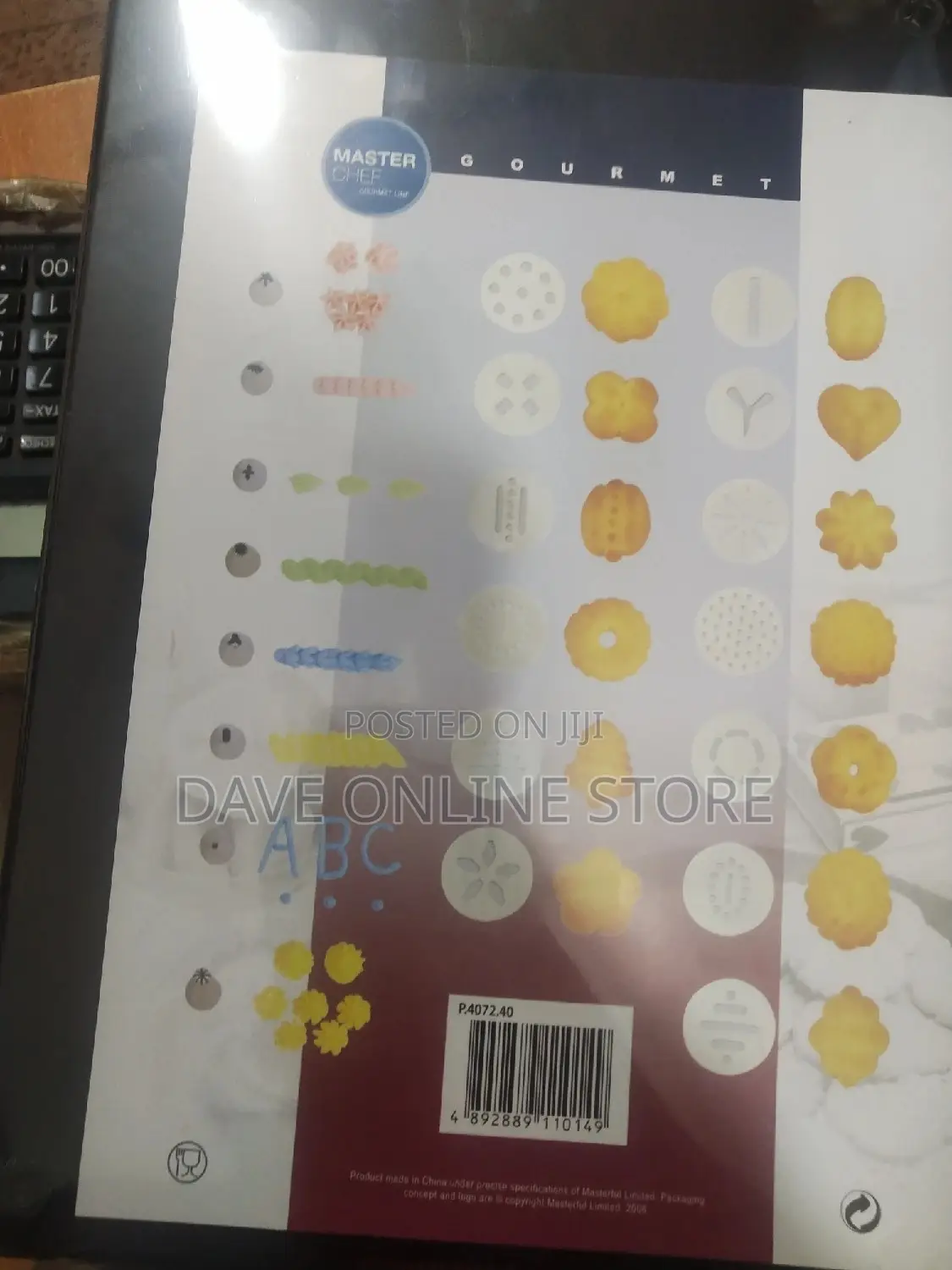 Master Chef Cookie Press and Icing Set