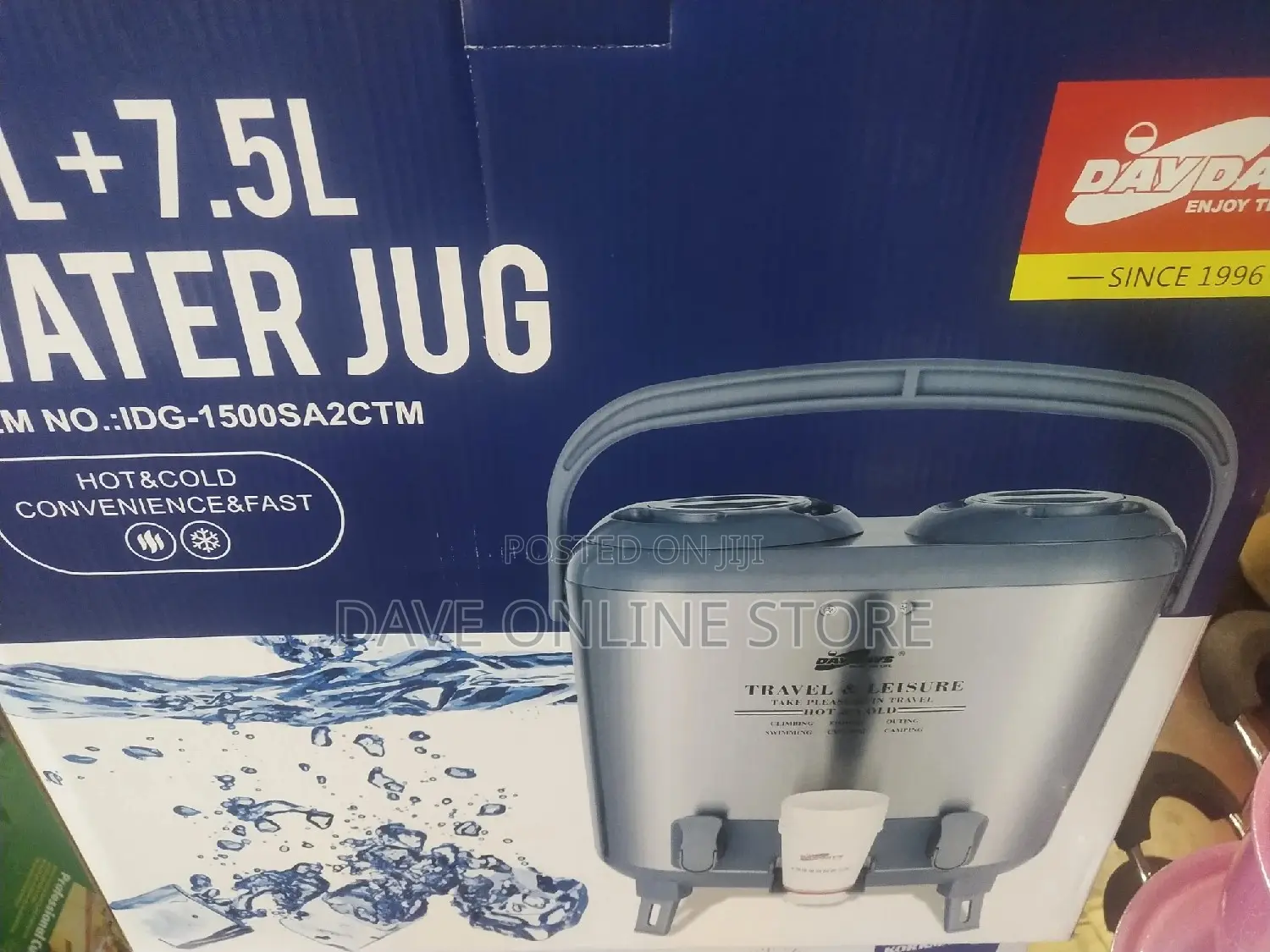 15 Litres Unbreakable Twin Flask