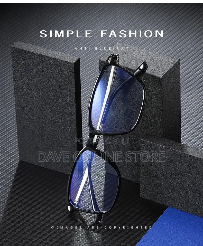 Genuine Rectangular Computer Glasses.