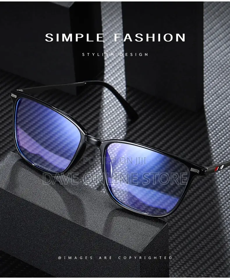 Genuine Rectangular Computer Glasses.