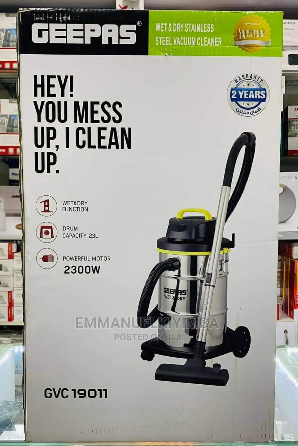 Geepas Vacuum Cleaner GVC 19011