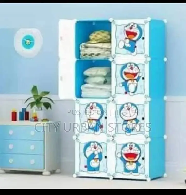 Kids Plastic Kitty Wardrobe