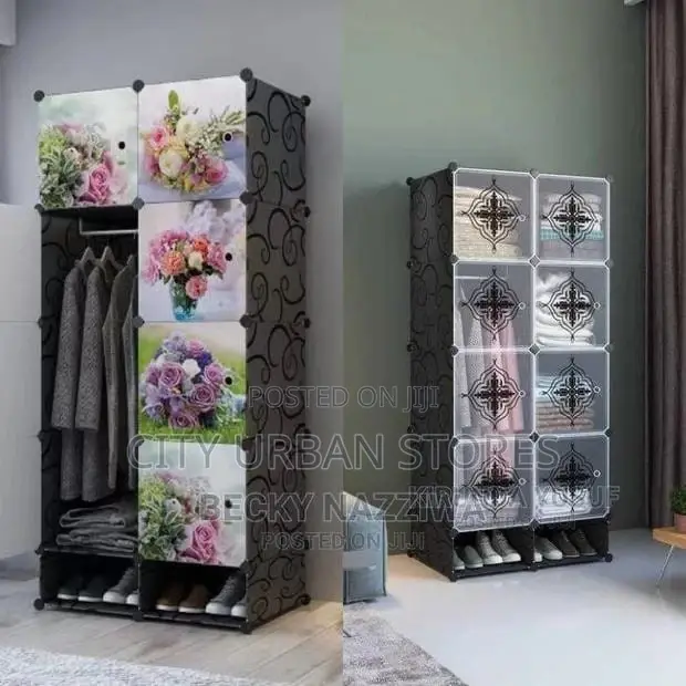 Kids Plastic Kitty Wardrobe