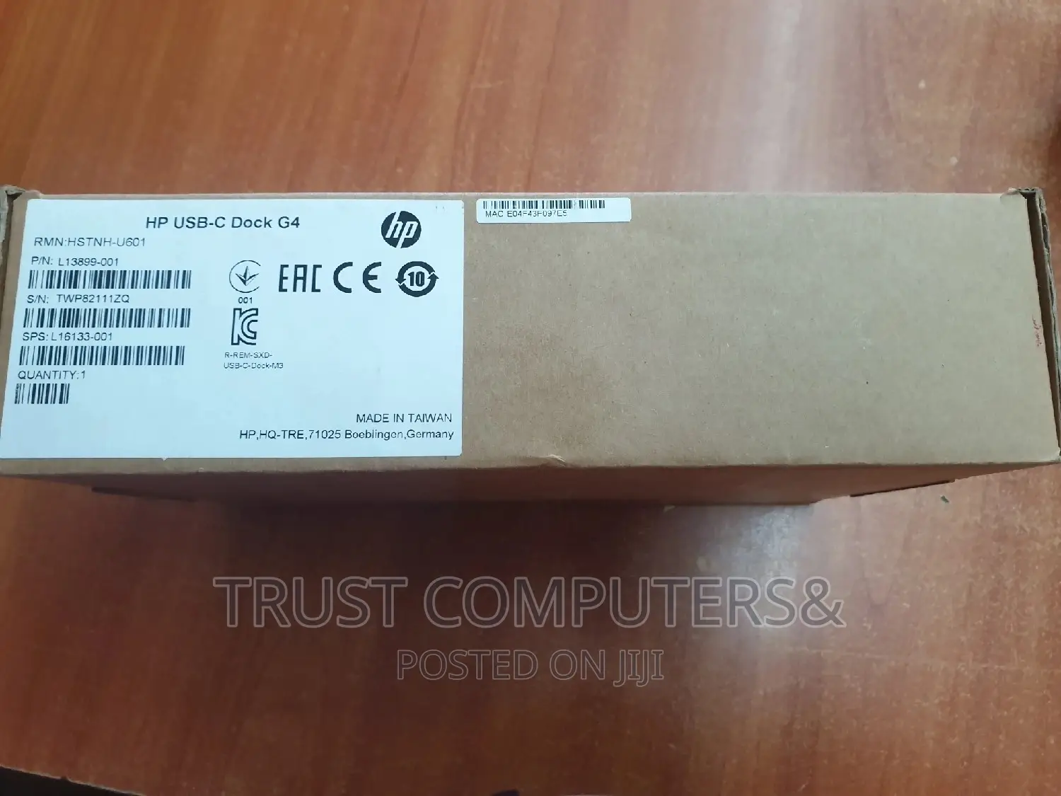 Hp Type C Dock Gen 4