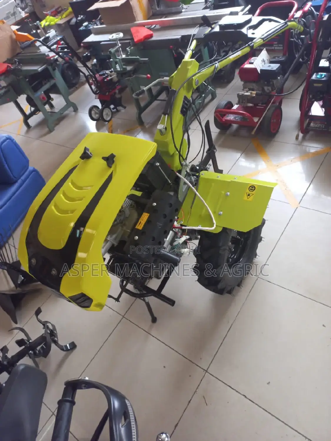 13HP Diesel Tiller Illuminated Levhart Sweden Brand