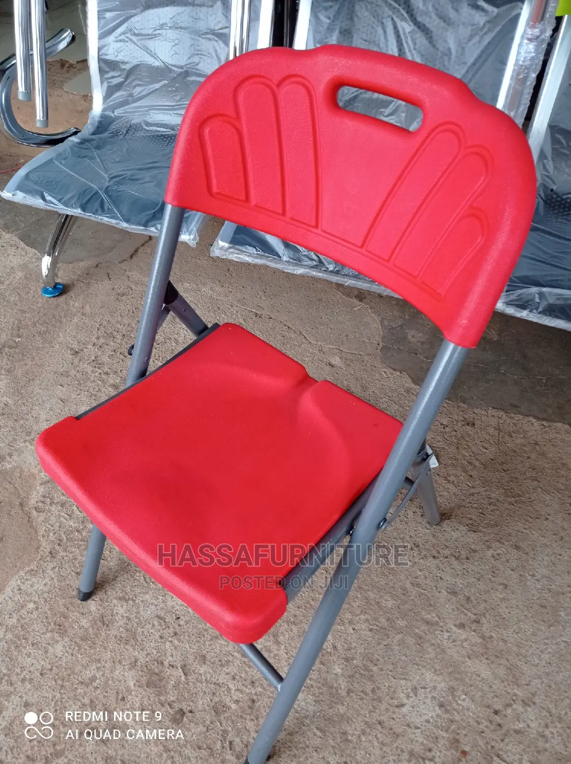 Foldable Plastic Outdoor Chair Brand New