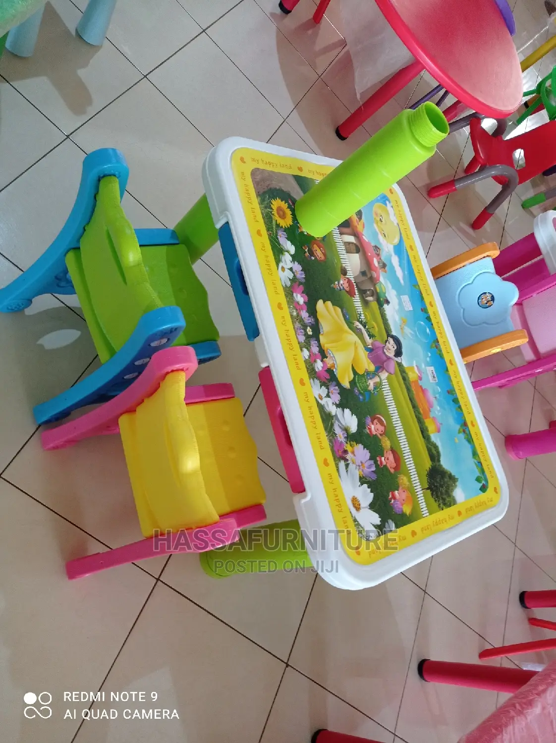 Plastic Kids Reading Tables