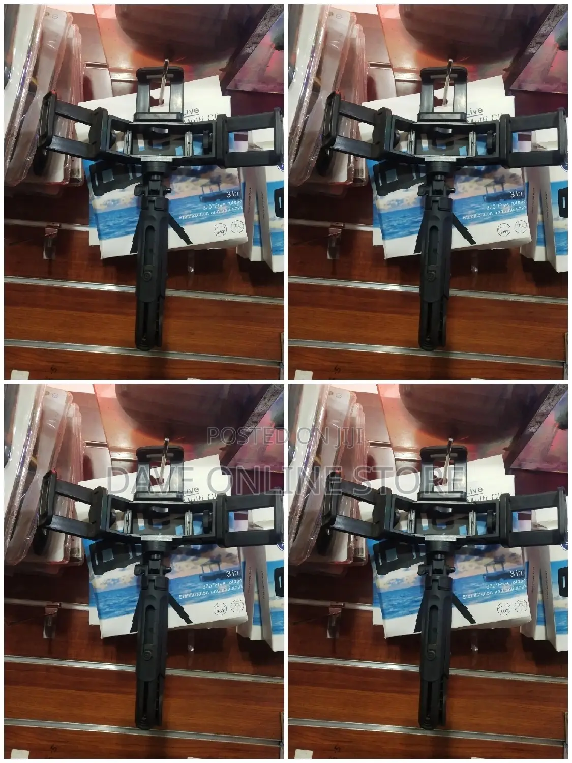 3 in 1 Live Multi Clip Rotation Stand.