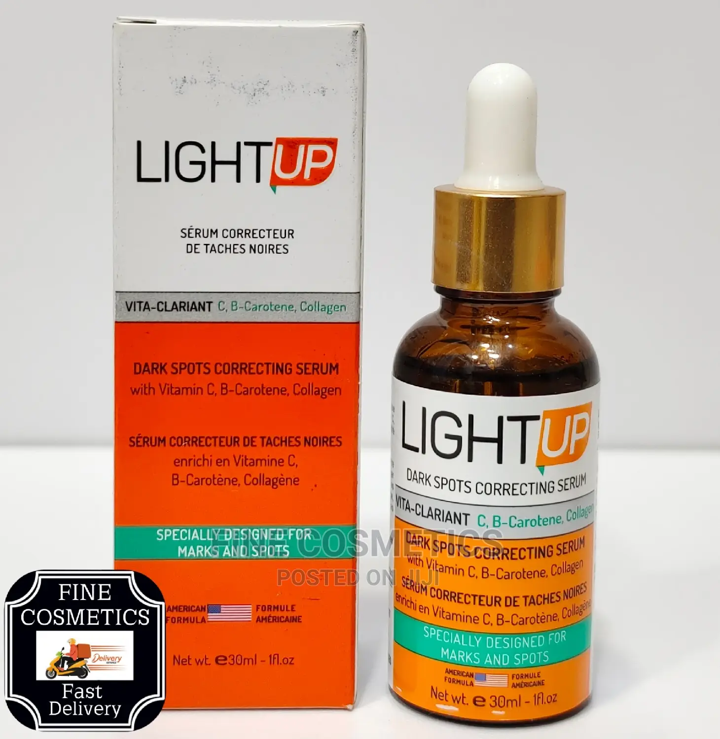 LIGHT UP Dark Spots Collect SET of 3: LOTION + SERUM + SOAP