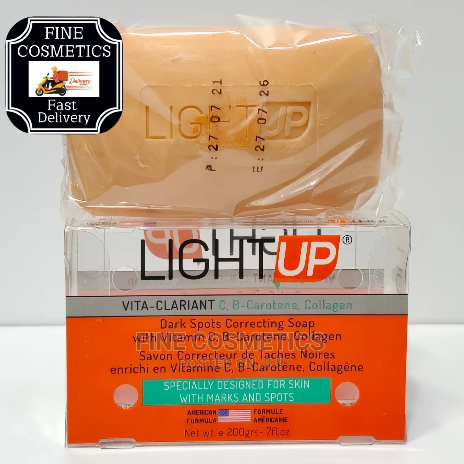 LIGHT UP Dark Spots Collector SET Of 3: CREAM + SERUM + SOAP