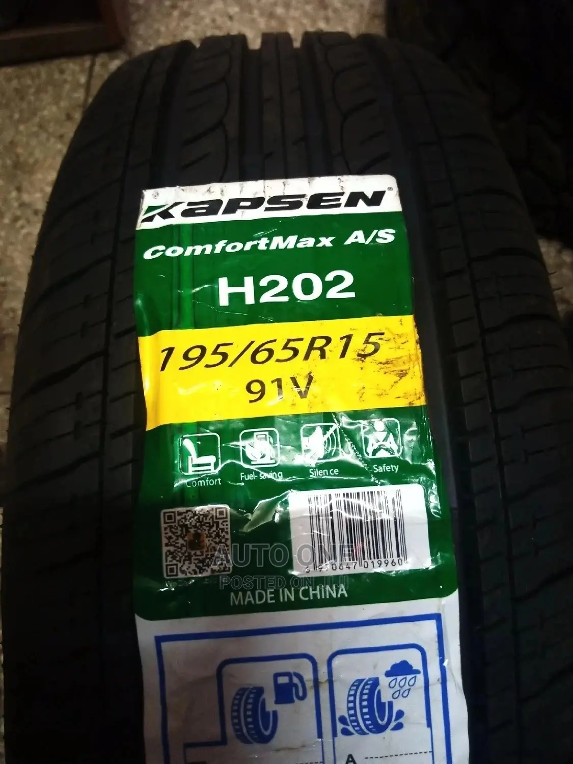 195/65/15 KAPSEN Tyres