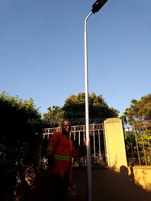 Solar Security Street Light 200w With Standpole Darkfighter