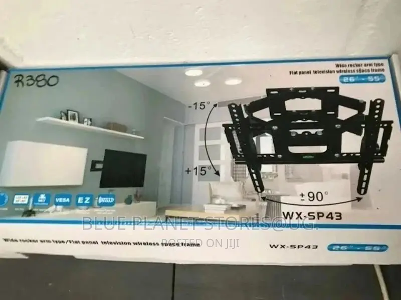 Dual Arm Tilt/Full Motion TV Wall Mounts || 32 - 75inch TVS