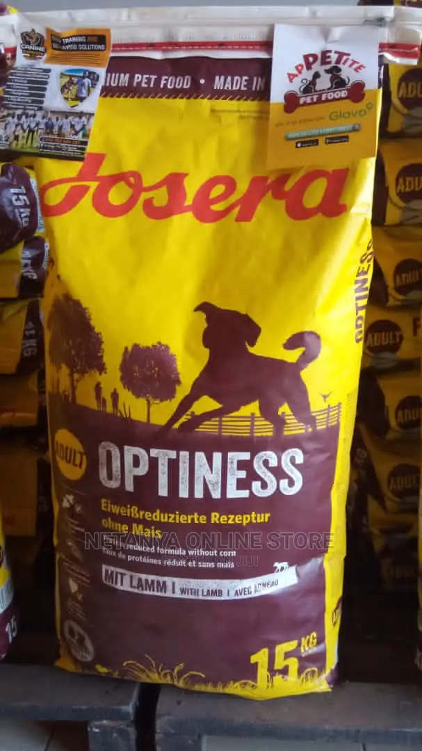 Josera Optiness Dog Food 15kgs for sale - Netanya online store  Price: USh  285,000 on Jiji.ug [Central Division]