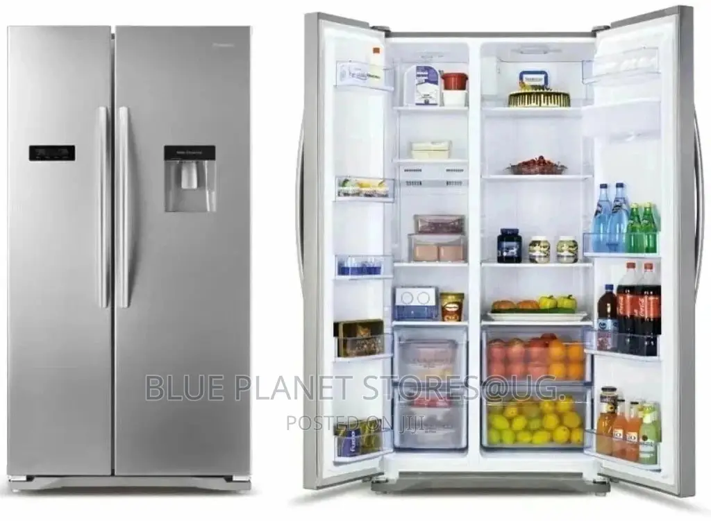 Hisense 670litre Side_by_side Door Fridges With a Dispenser.