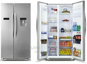 Hisense 670litre Side_by_side Door Fridges With a Dispenser.
