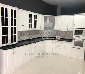 Arianna White Kitchen Cabinets Only on Order Call