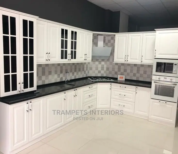 Arianna White Kitchen Cabinets Only on Order Call
