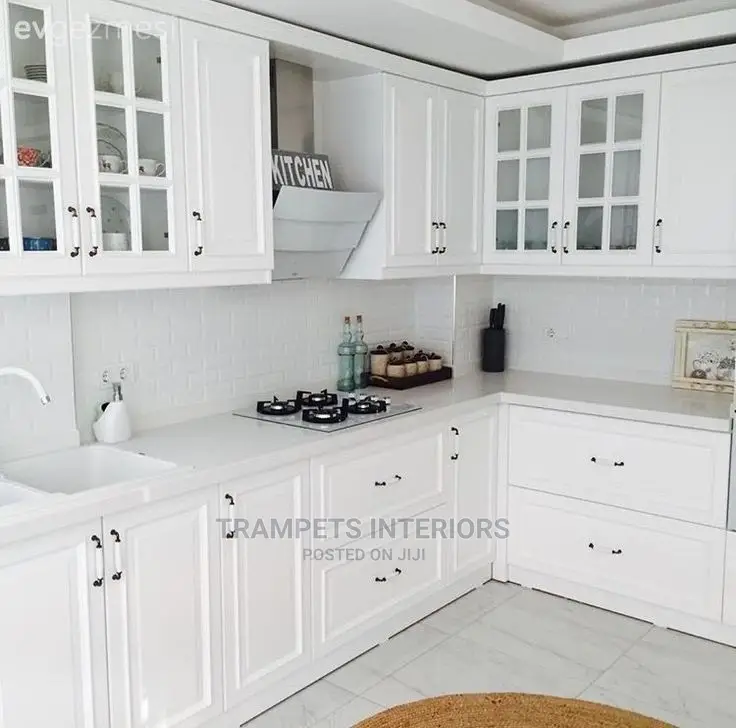 Arianna White Kitchen Cabinets Only on Order Call