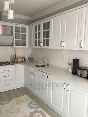 Arianna White Kitchen Cabinets Only on Order Call