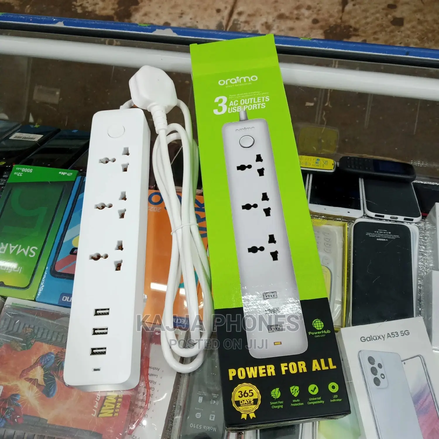 Oraimo 3ac Outlet USB Ports Extension