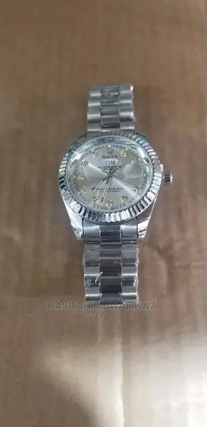 Silver Rolex Watch