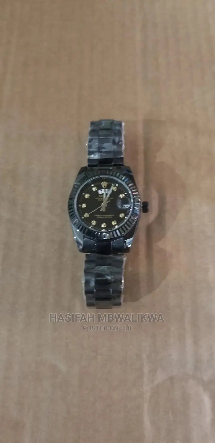 Black Rolex Watch