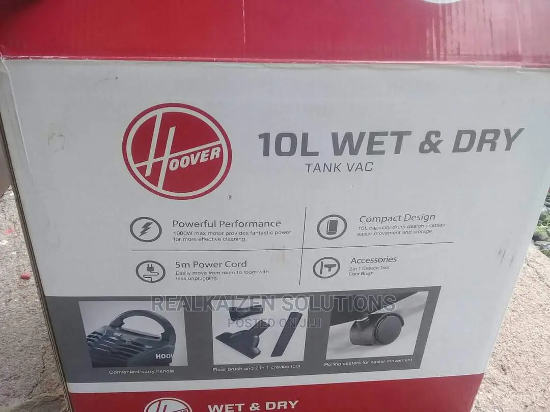 Hoover 10L Wet And Dry Vacuum Cleaner 1000W