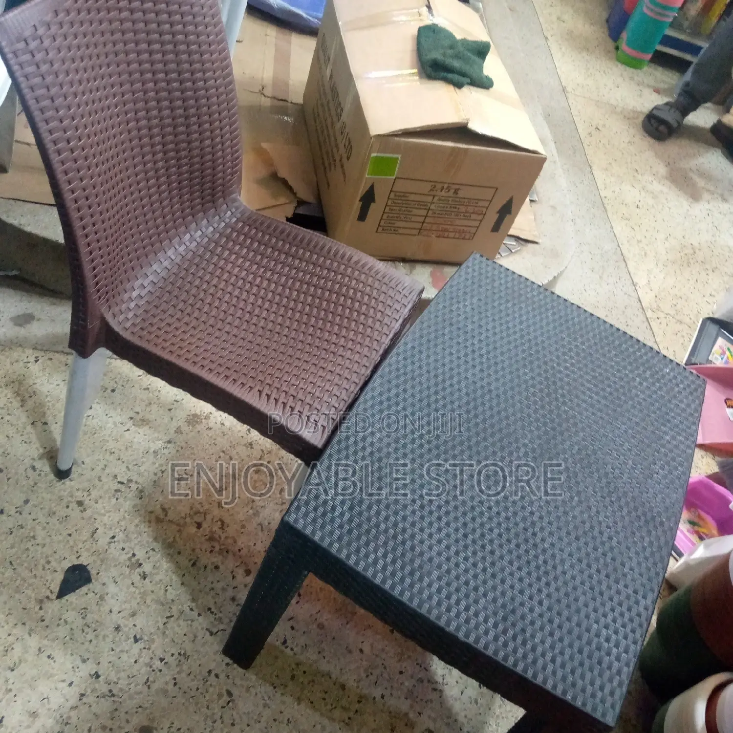 A Table and Chair