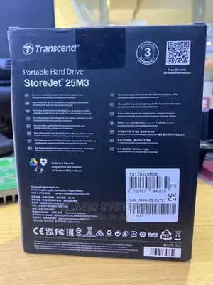 Store Jet 25M3 1tb External Hard Drive Available