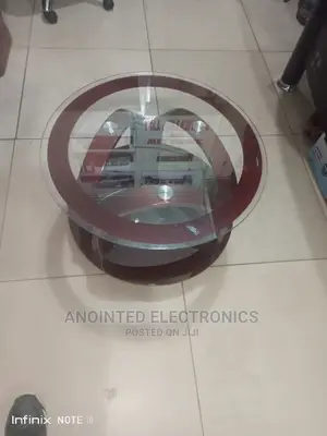 Glass Round Table