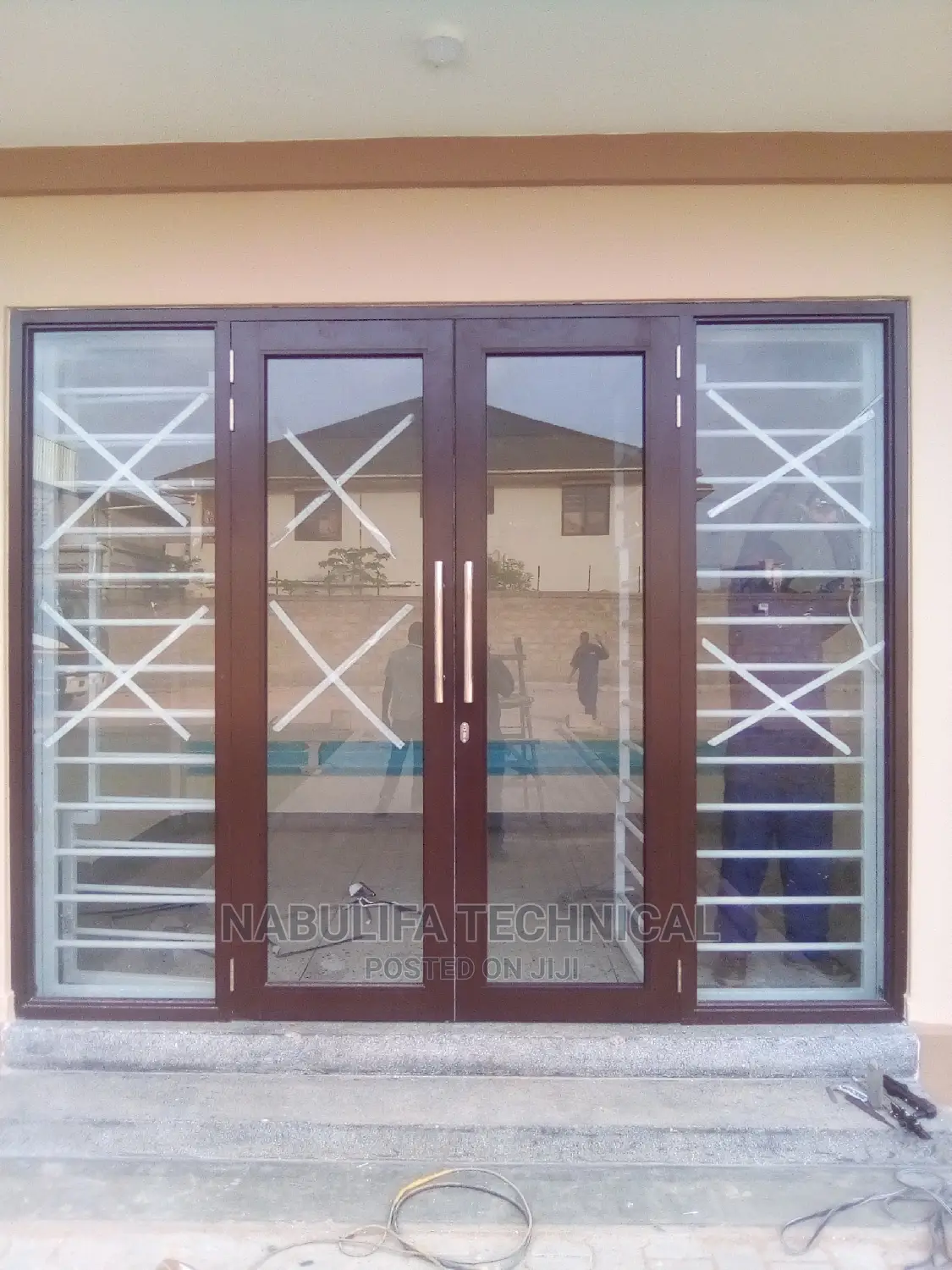 Aluminum Main Entrance Door, Repair Installation Available