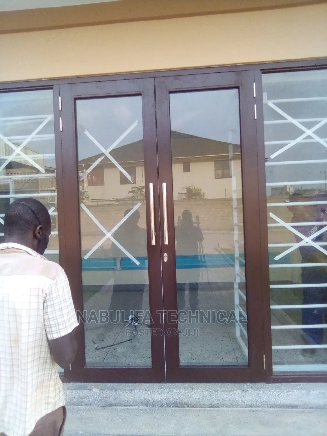 Aluminum Main Entrance Door, Repair Installation Available