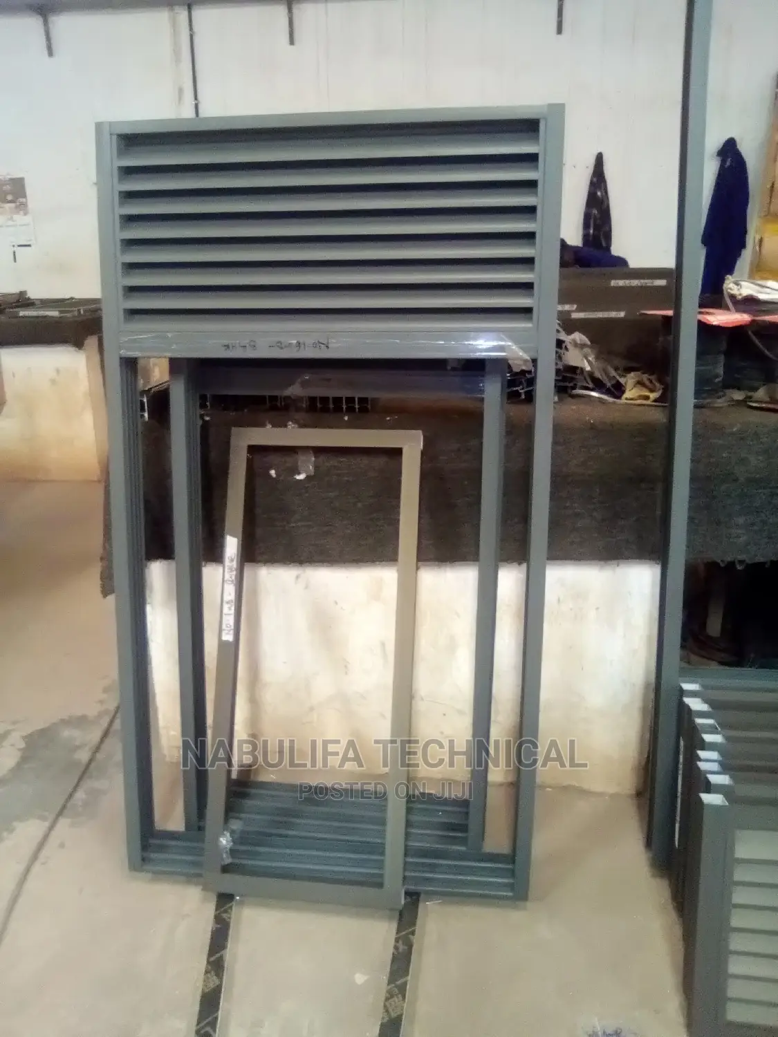 Louver Windows Available for Warehouse and Other Areas.