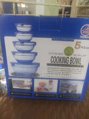 5 Pieces Cooking Bowls Set