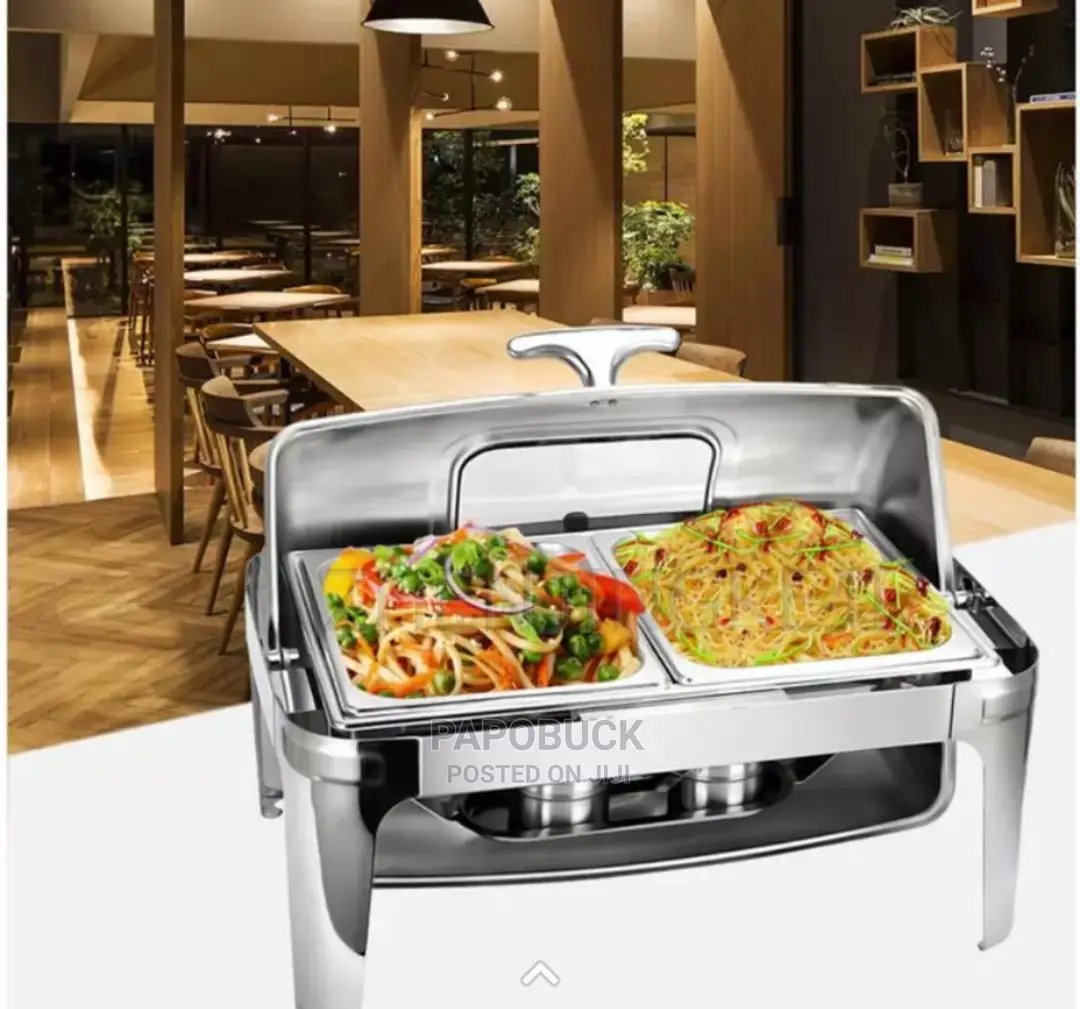 Chafing Dish With Glass Cover