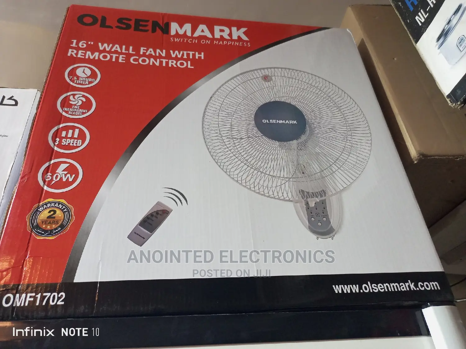 Wall Fans Olesn Mark
