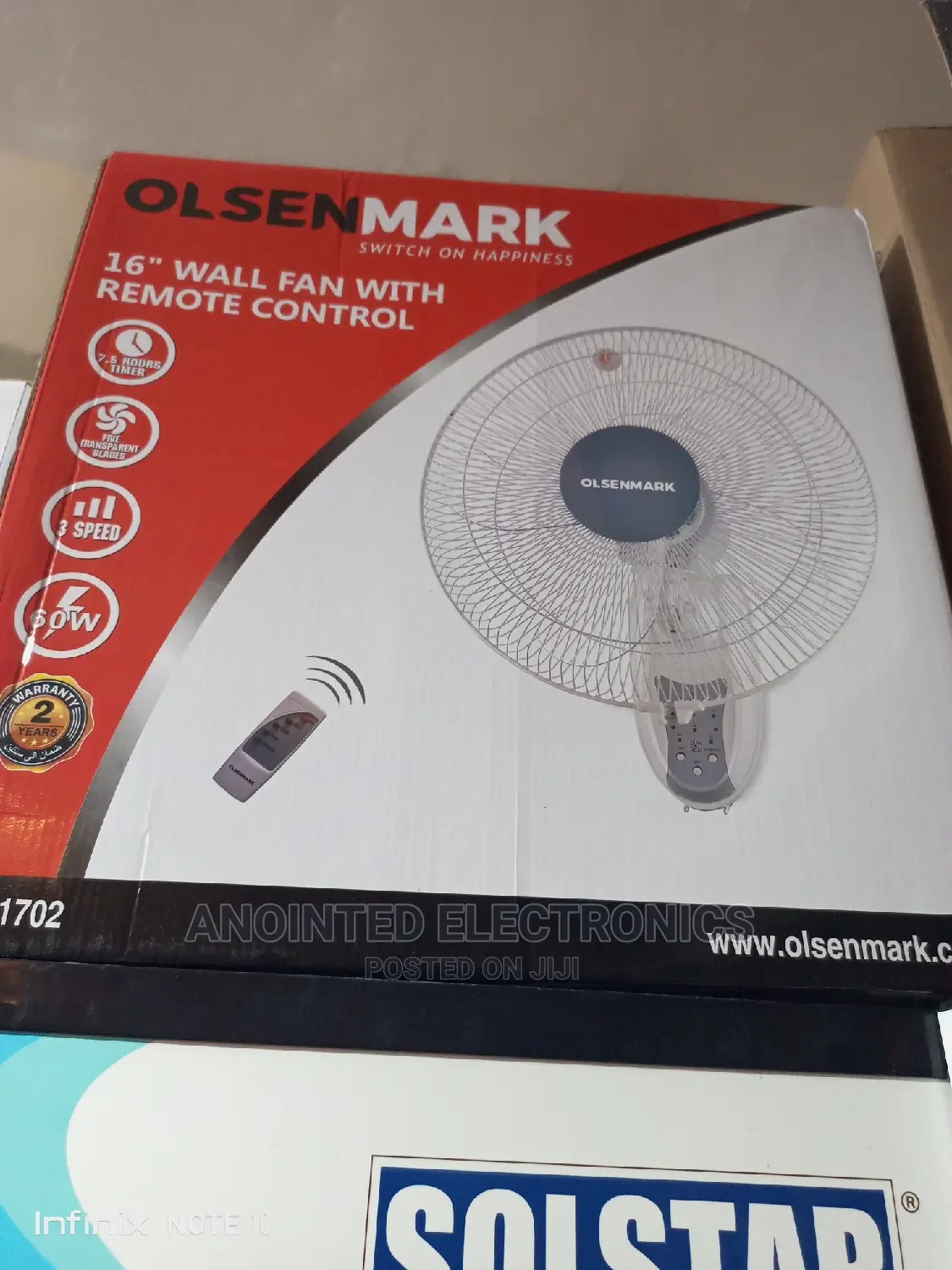 Wall Fans Olesn Mark