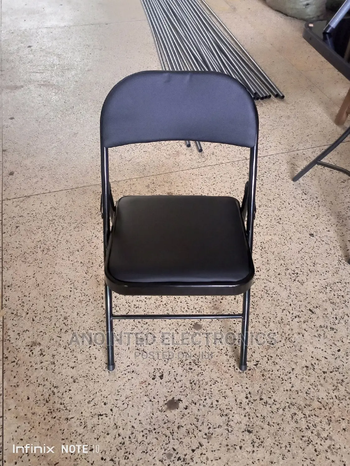 Foldable Chair Black