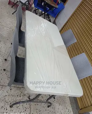 Set of Foldable Table With 4 Chairs